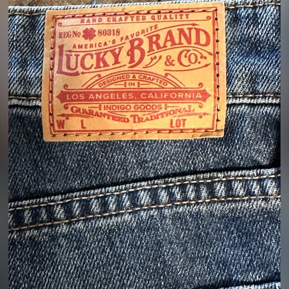NWT Lucky Brand Sienna Slim Boyfriend Raw Hem Tag Size 10/30 Measures 34/26 - Picture 13 of 16